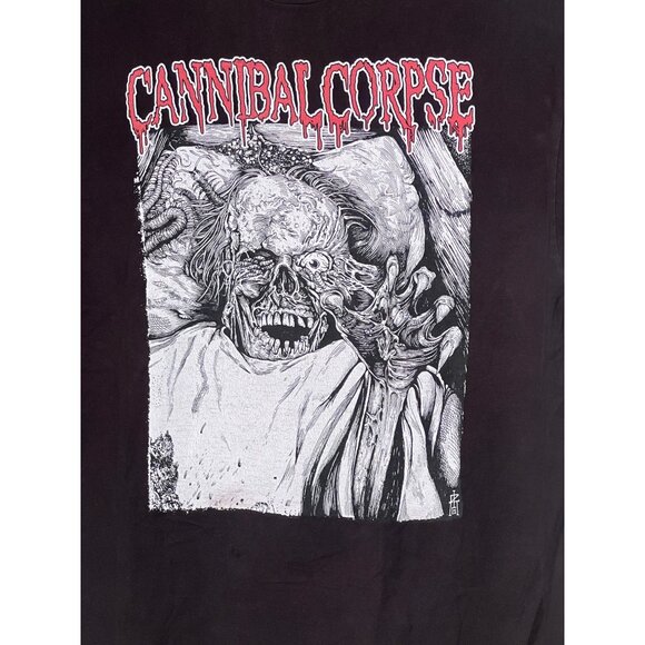 Cannibal Corpse Graphic Black T-Shirt With Horror Design Large - Picture 2 of 11